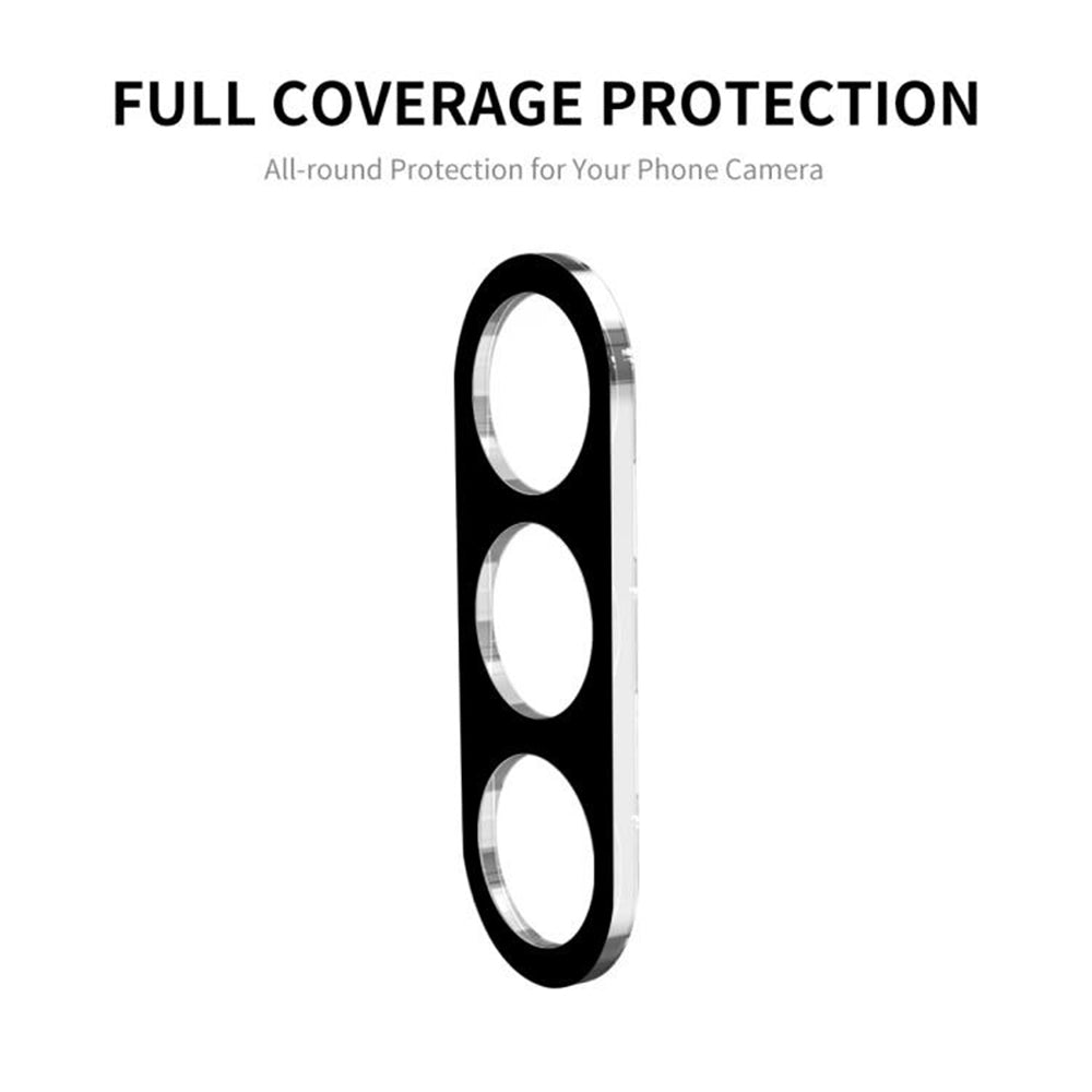 Ochranná fólia Techsuit na zadnú kameru pre Samsung Galaxy S26 Plus, Tvrdené sklo, Čierna