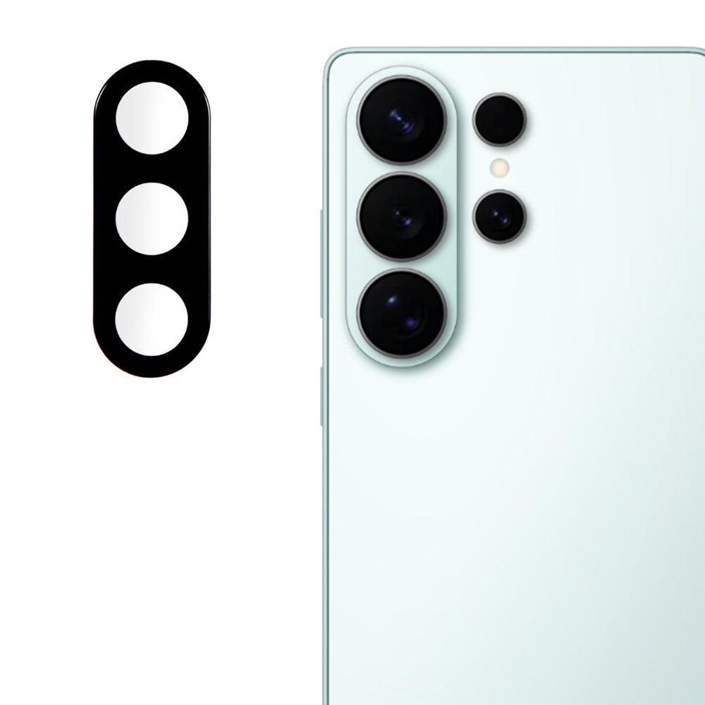 Ochranná fólia Techsuit na zadnú kameru pre Samsung Galaxy S26 Ultra S948, Tvrdené sklo, Čierna