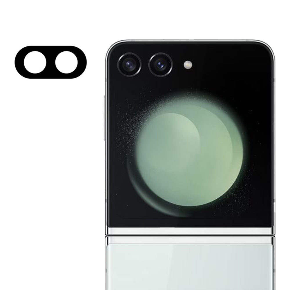 Ochranná fólia na zadnú kameru Techsuit pre Samsung Galaxy Z Flip6 F741, tvrdené sklo, čierna