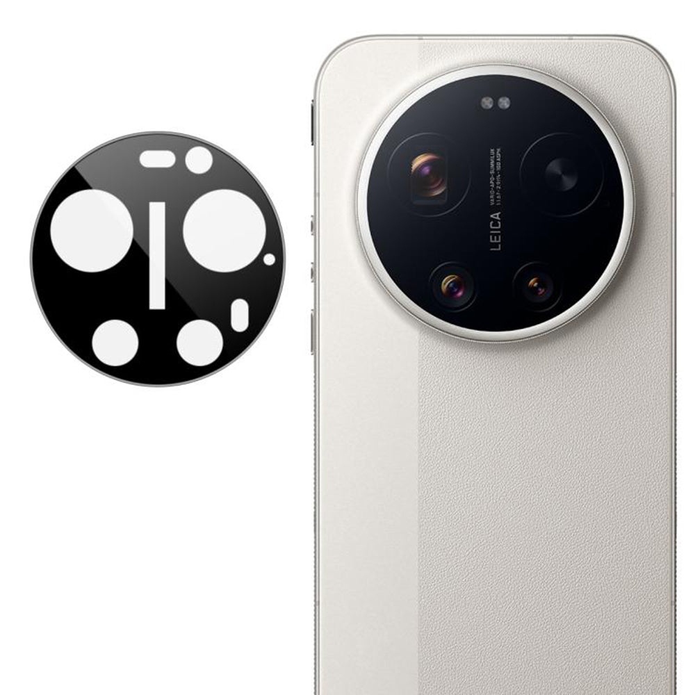 Ochranná fólia na zadnú kameru Techsuit pre Xiaomi 17 Ultra, Tvrdené sklo, Čierna