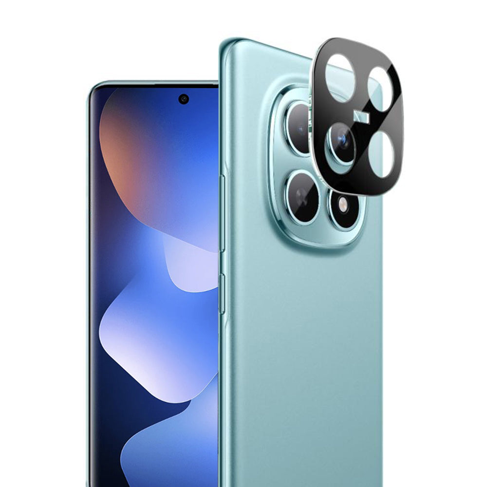 Ochranná fólia na zadnú kameru Techsuit pre Xiaomi Poco M8 / Redmi Note 15 5G, Tvrdené sklo, Čierna