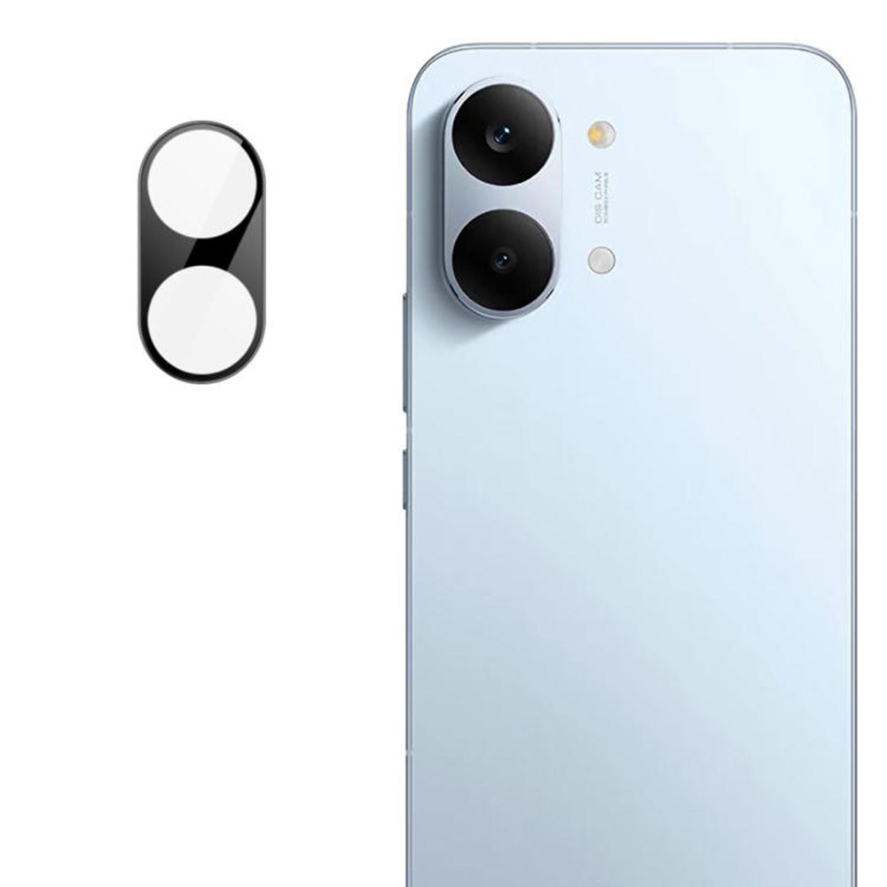 Ochranná fólia na zadnú kameru Techsuit pre Xiaomi Poco X8 Pro Max, Tvrdené sklo, Čierna