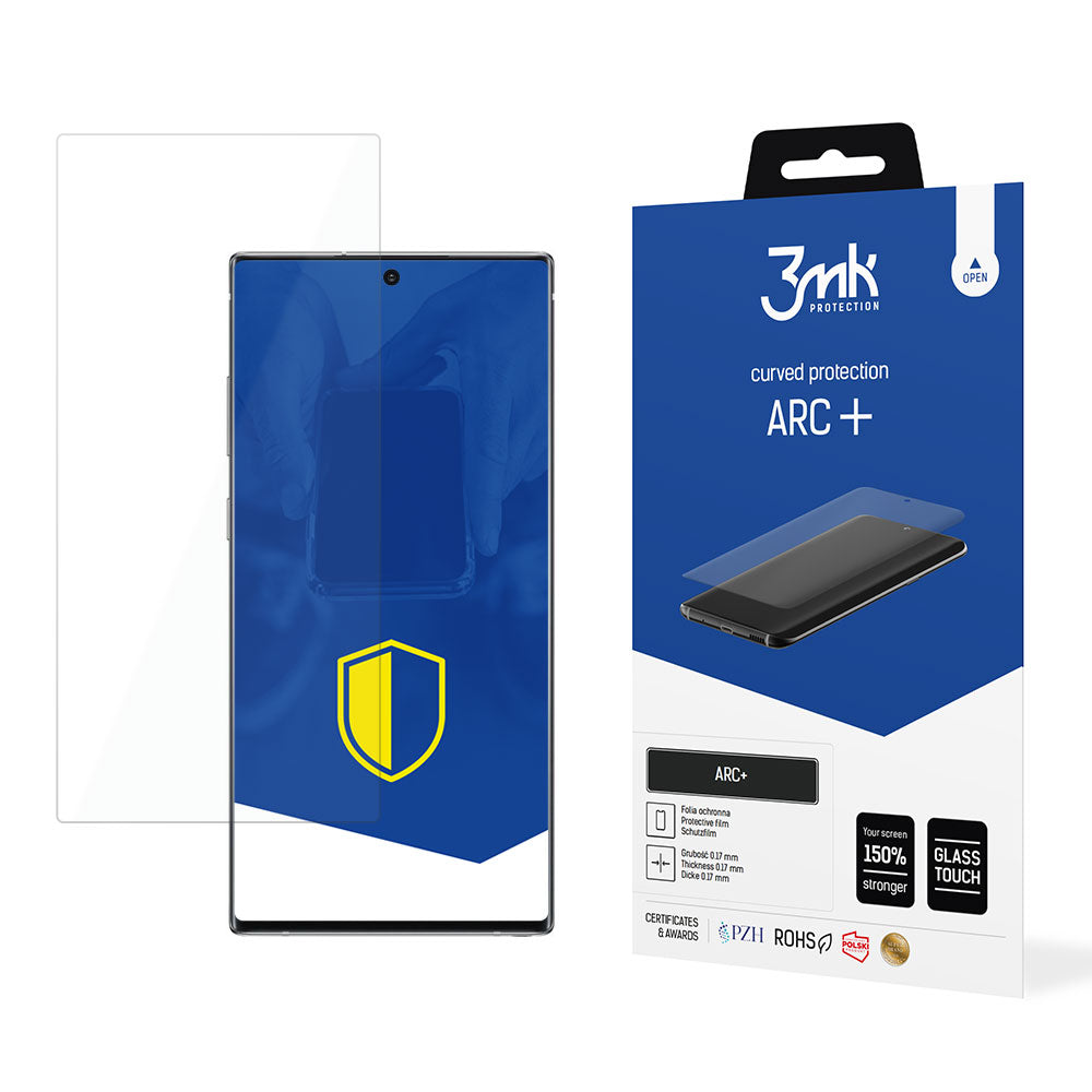 Ochranná fólia na displej 3MK ARC+ pre Samsung Galaxy Note 10+ N975, Plastová