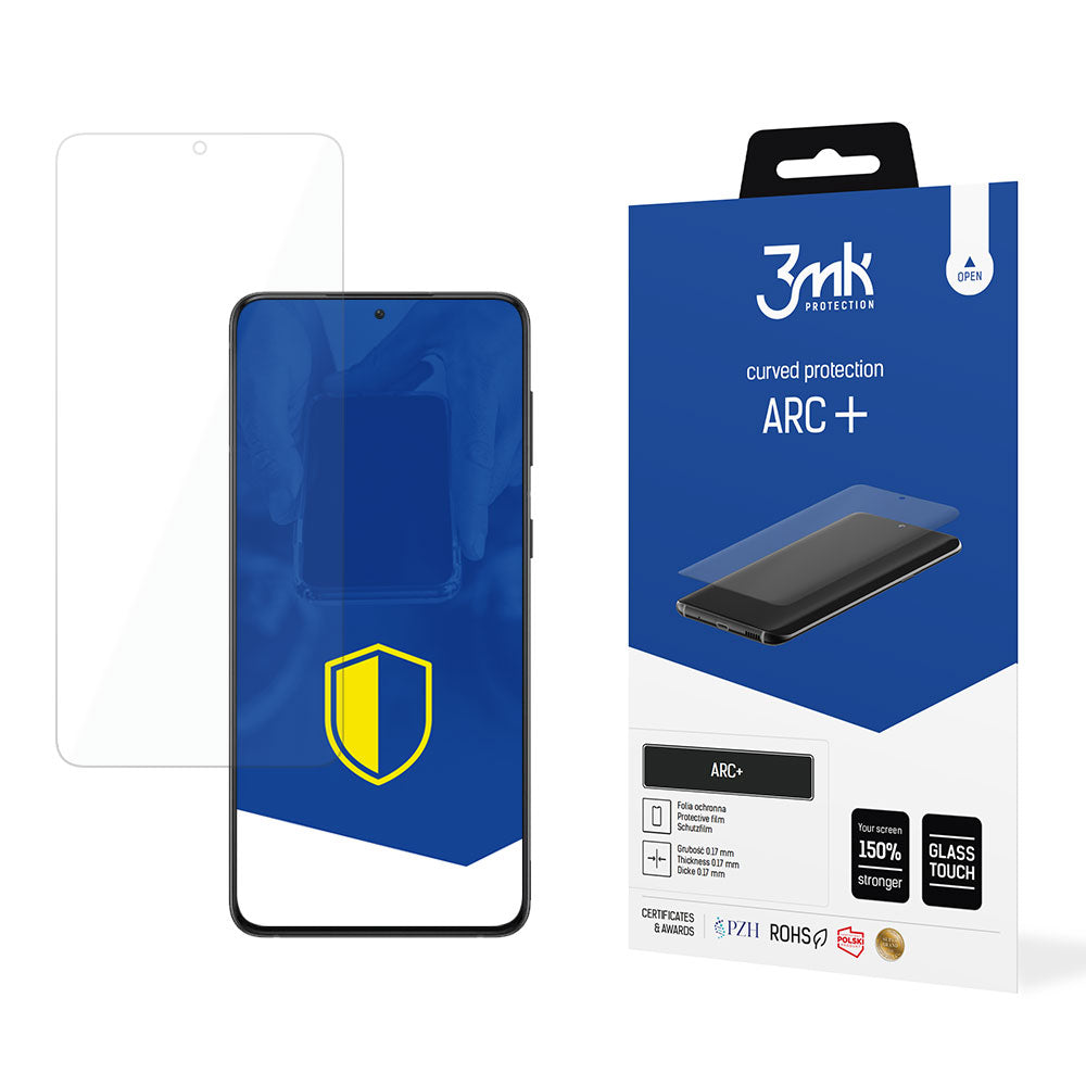 Ochranná fólia na displej 3MK ARC+ pre Samsung Galaxy S21 Ultra 5G G998, Plastová