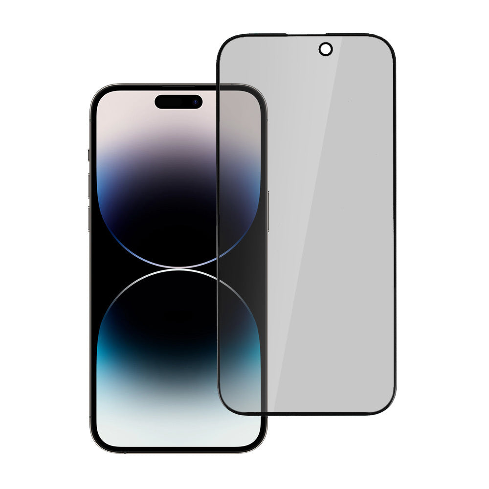 Ochranné sklo na ochranu súkromia OEM pre Apple iPhone 15 Pro Max, tienené sklo, plné lepidlo