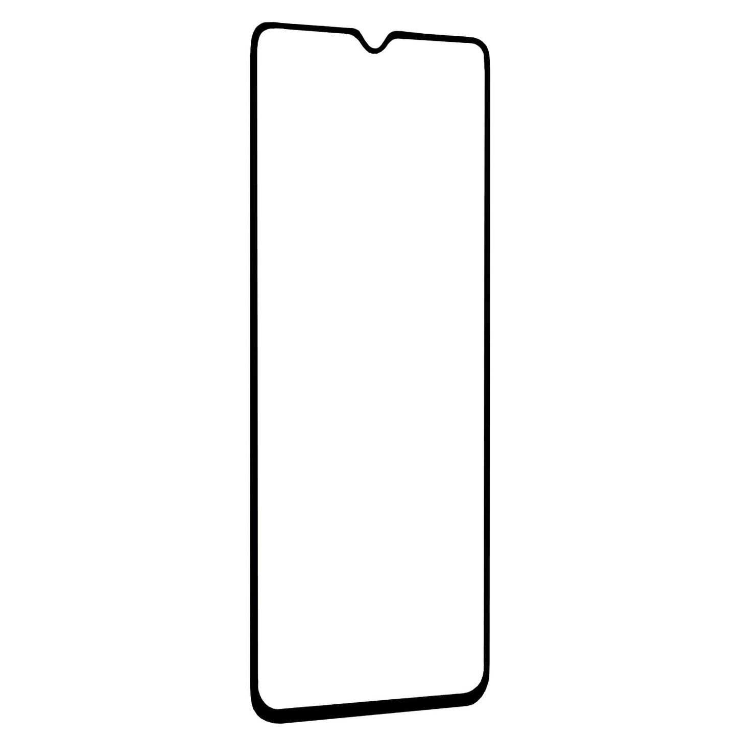 OEM ochranná fólia na obrazovku pre Samsung Galaxy A15 5G A156 / A15 A155, tvrdené sklo, plné lepidlo, 9D, čierna