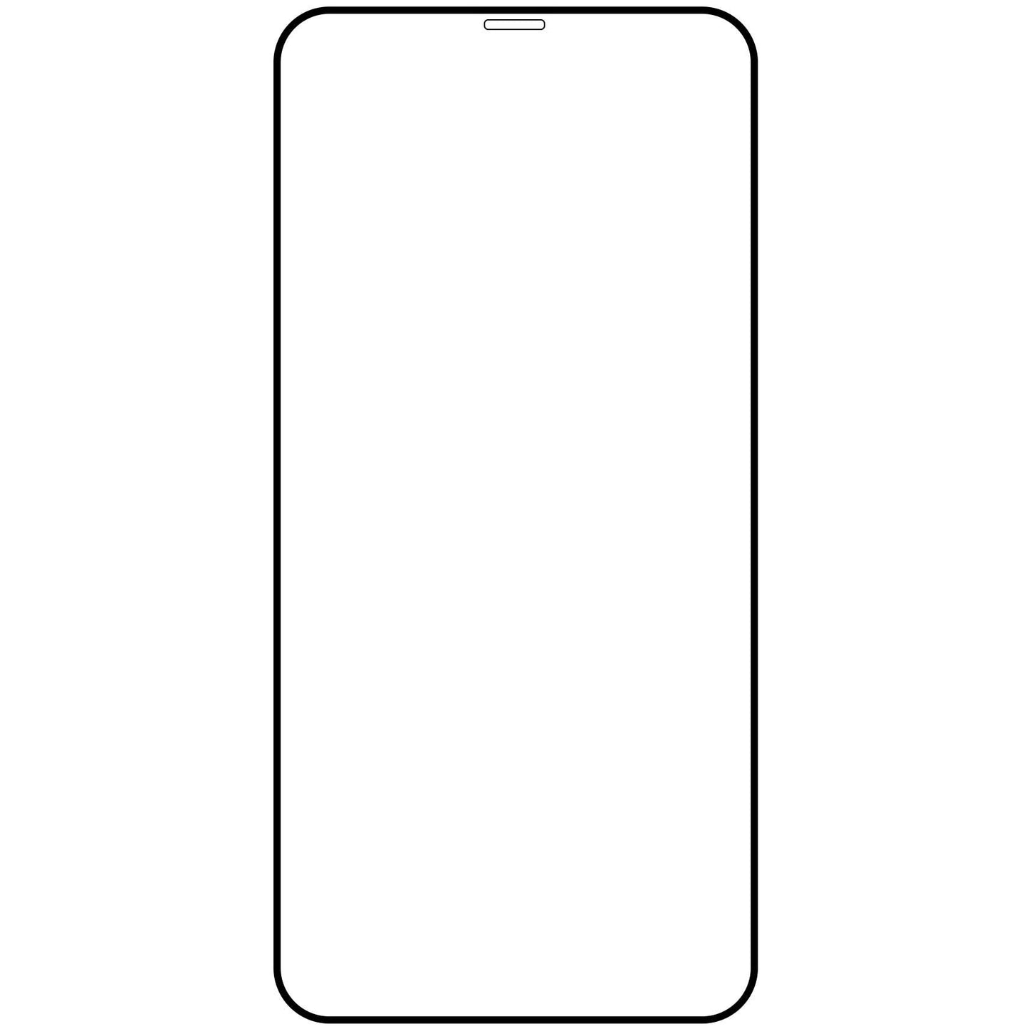 Veason PRO Screen Protector pre Apple iPhone 12 Pro Max, tienené sklo, plné lepidlo, 6D, čierna