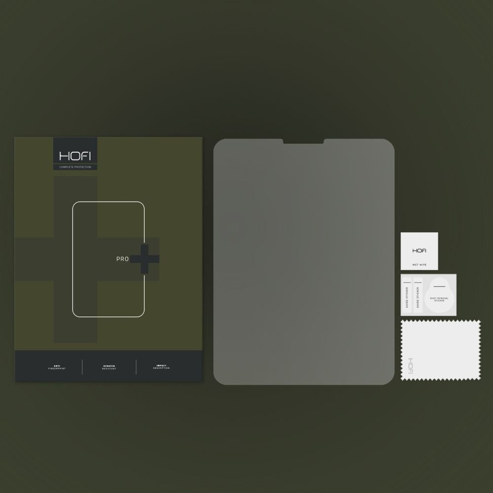 Ochranná fólia na displej HOFI PRO+ pre Apple iPad Pro 11 (2022) / Pro 11 (2021) / Pro 11 (2020), Tvrdené sklo, Full Glue HOFI102