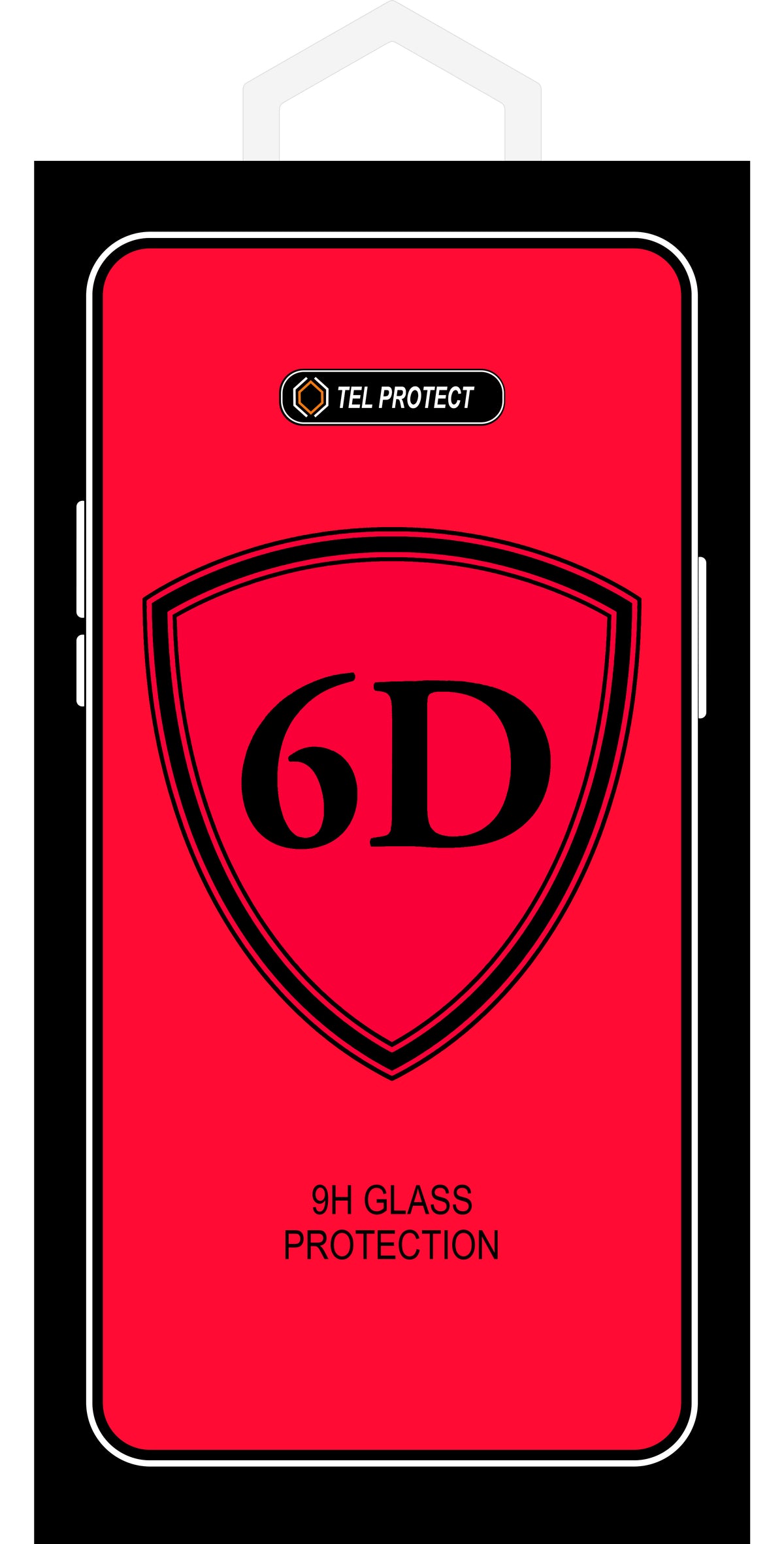 OEM ochranná fólia na obrazovku pre Samsung Galaxy A51 5G A516 / A51 A515, tvrdené sklo, plné lepidlo, 6D, čierna