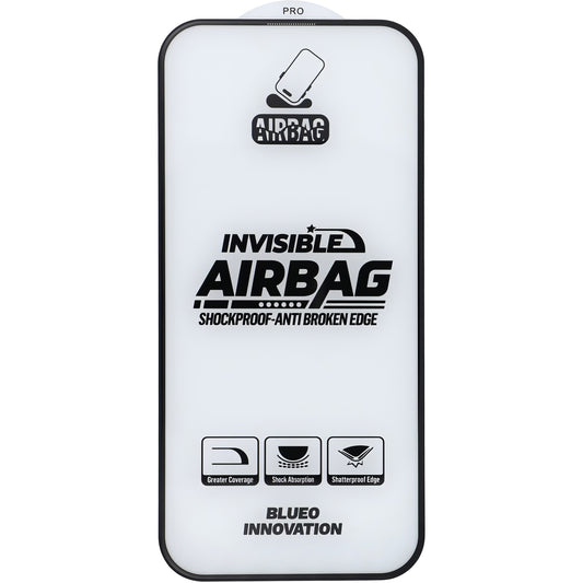 Ochranné sklo Mr Monkey Glass proti rozbitiu pre Apple iPhone 16 Pro, tienené sklo, plné lepidlo, 5D, čierne