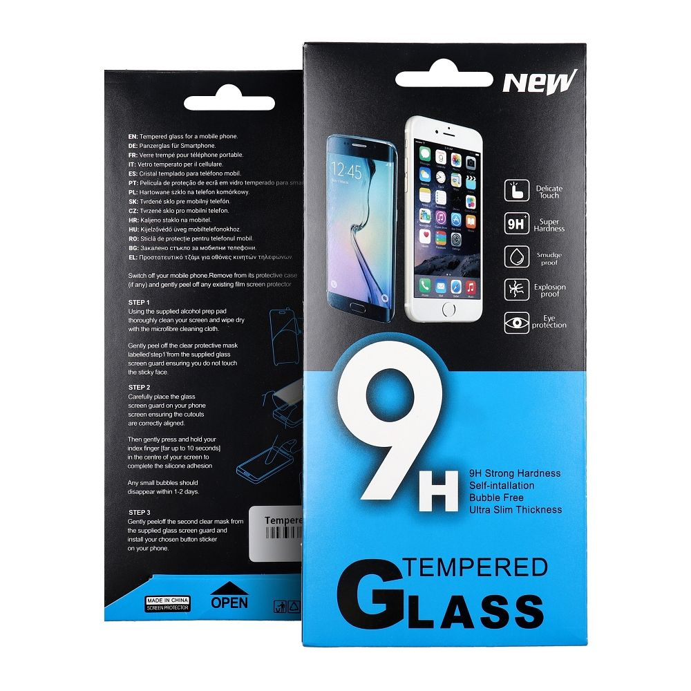 OEM ochranná fólia na displej pre Huawei Y7 (2019) / Y7 Pro (2019), chránené sklo, plné lepidlo