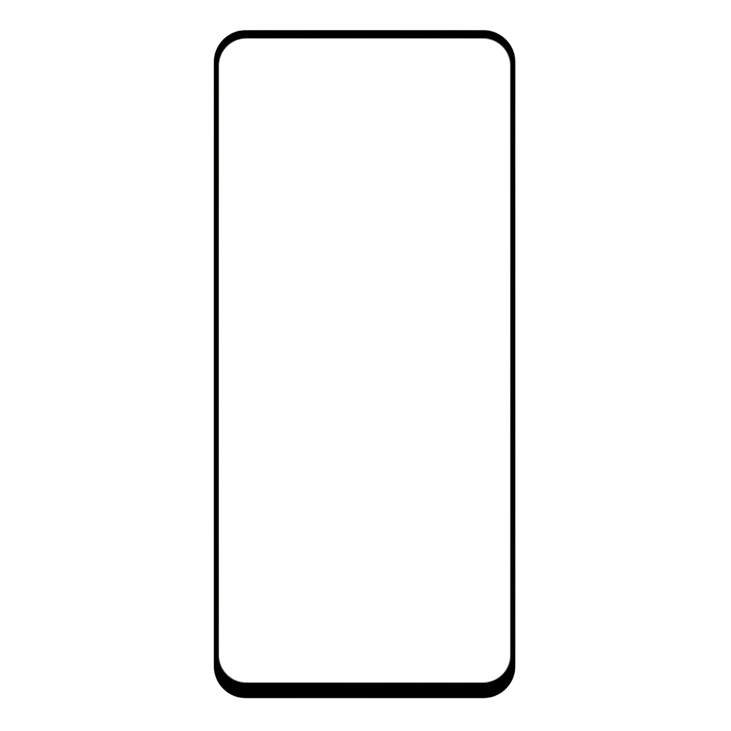 Ochranná fólia Blue Shield na displej pre Motorola Moto G35, Tvrdené sklo, Full Glue, Kompatibilná s puzdrom, Čierna