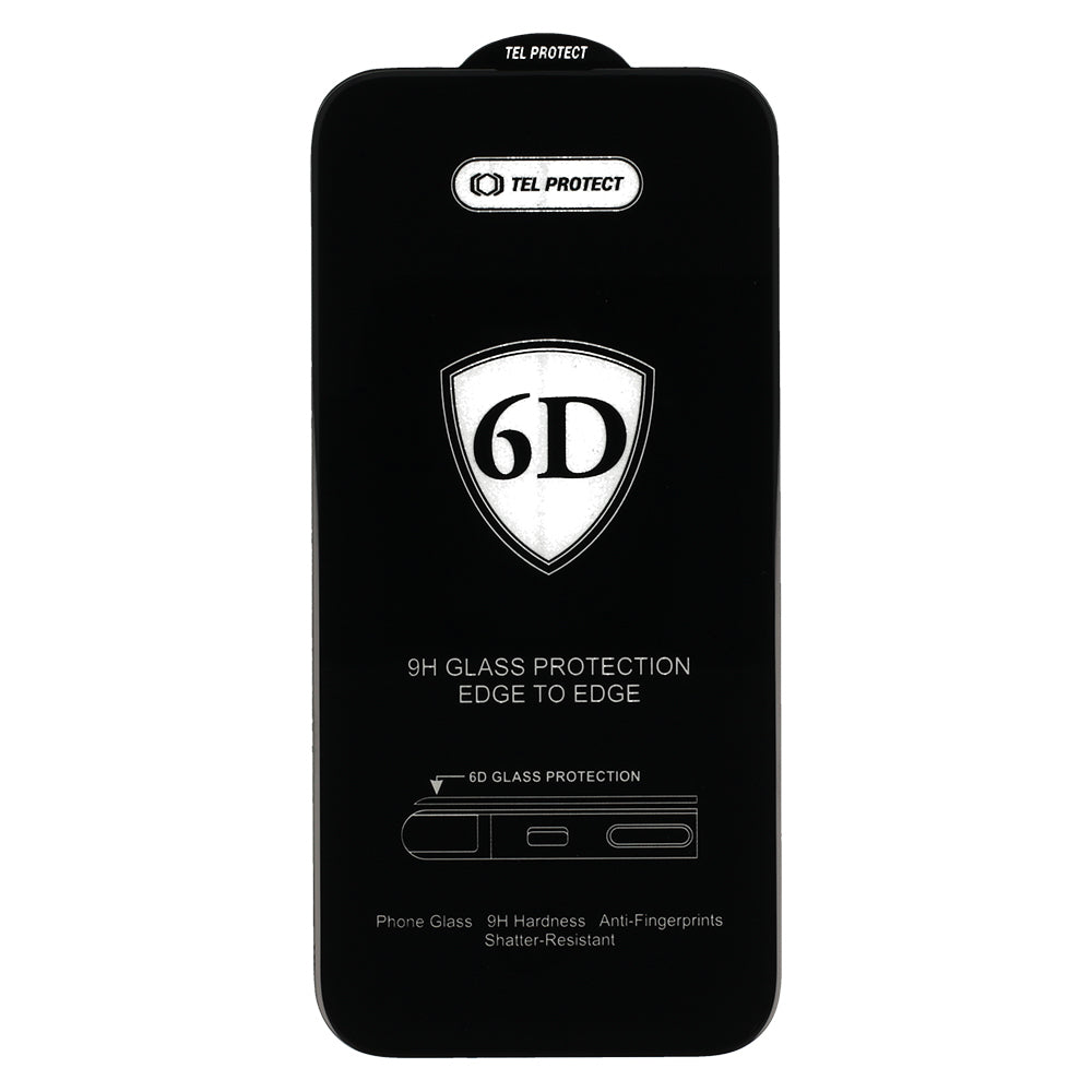 OEM ochranná fólia na obrazovku pre Samsung Galaxy S26 Plus S947, tvrdené sklo, plné lepidlo, 6D, čierna