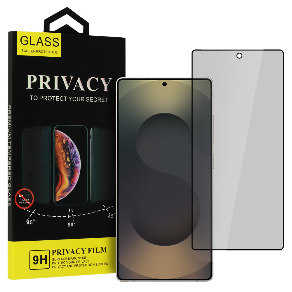 Ochranná fólia na displej Privacy OEM Shield Screen pre Samsung Galaxy S25 Ultra S938, tvrdené sklo, plné lepidlo