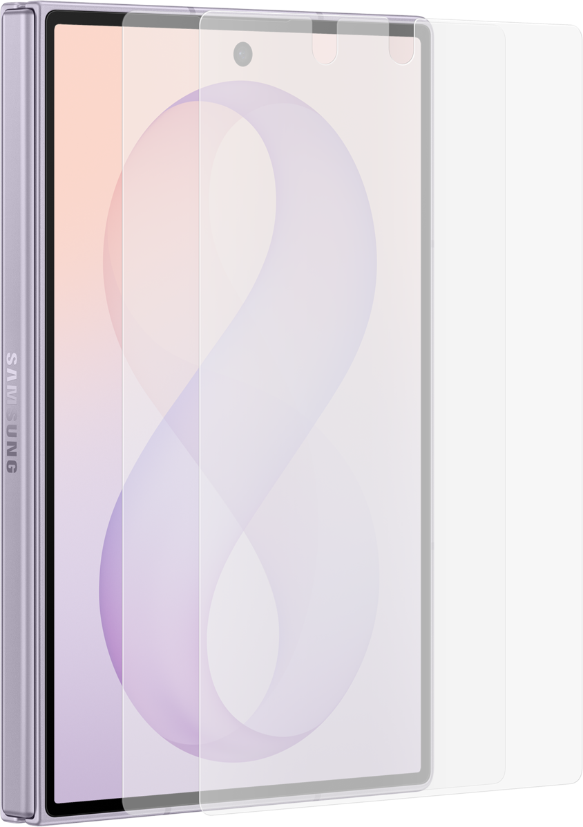 Ochranná fólia na vonkajší displej s antireflexnou úpravou pre Samsung Galaxy Z Fold8 F971, plast, sada 2 kusy EF-UF971CTEGWW