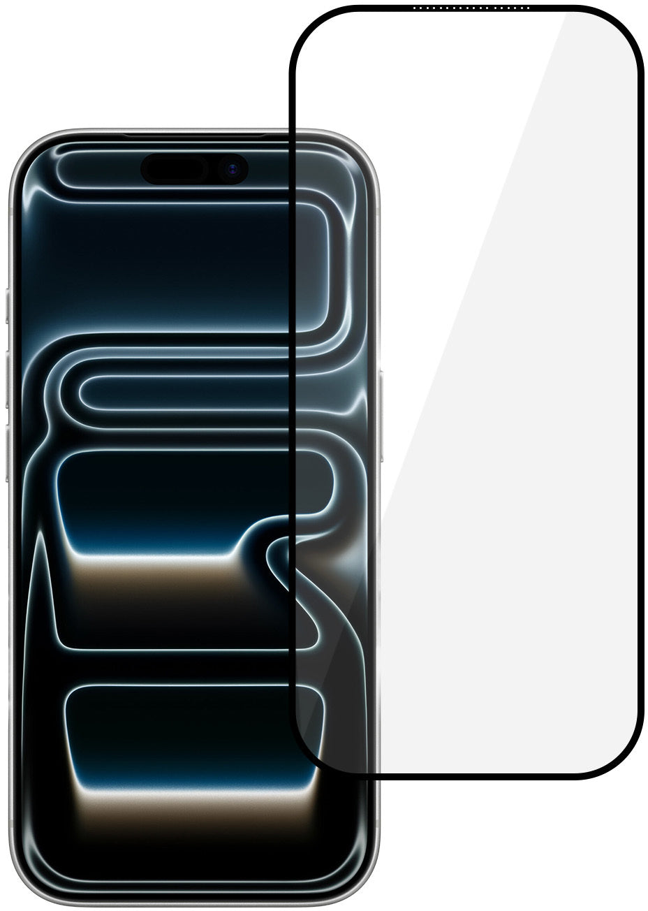 Ochranná fólia na displej Tel Protect 10X HD DLC Diamond Coating pre Apple iPhone 18 Pro Max / 17 Pro Max, tvrdené sklo, celoplošné lepenie, čierna