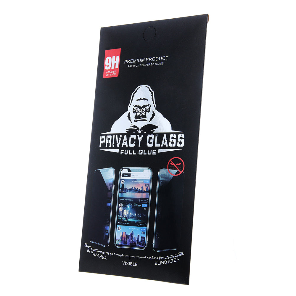 Ochranná fólia Privacy OEM na displej pre Samsung Galaxy S24+ S926, Tvrdené sklo, Full Glue