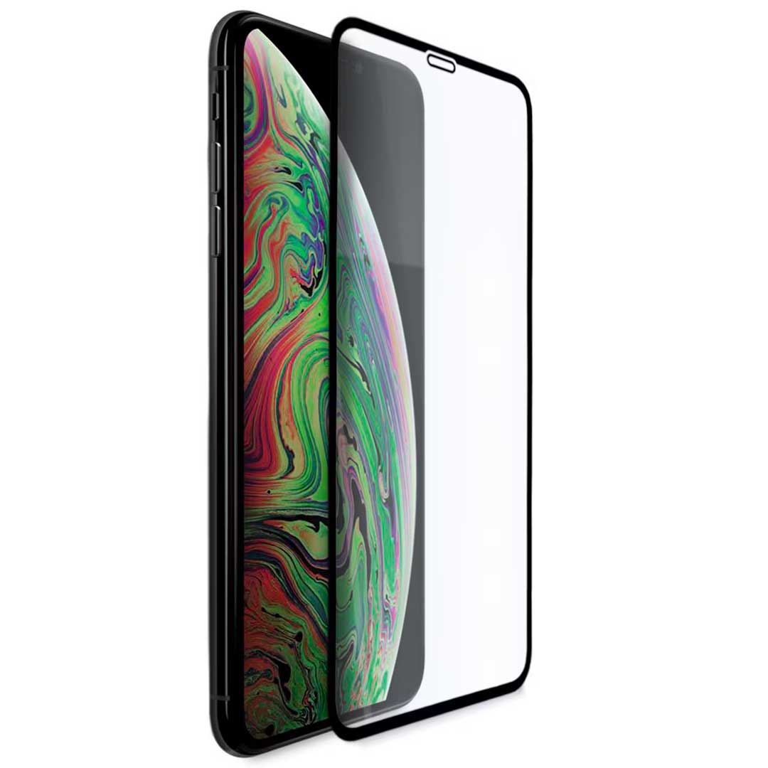 Veason PRO Screen Protector pre Apple iPhone XS Max, tienené sklo, plné lepidlo, 6D, čierna