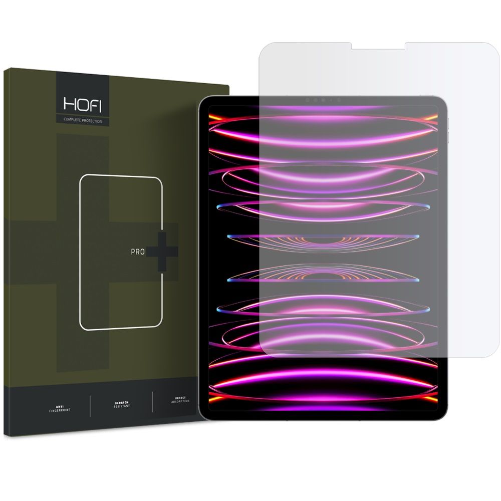 Ochranná fólia na displej HOFI PRO+ pre Apple iPad Pro 11 (2022) / Pro 11 (2021) / Pro 11 (2020), Tvrdené sklo, Full Glue HOFI102