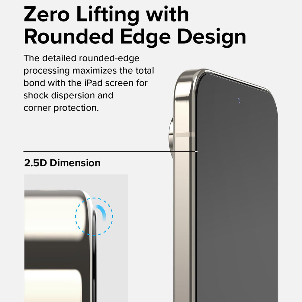 Ringke Easy Slide Screen Protector pre Google Pixel 9 / 9 Pro, chránené sklo, celoplošné lepenie, sada 2 ks
