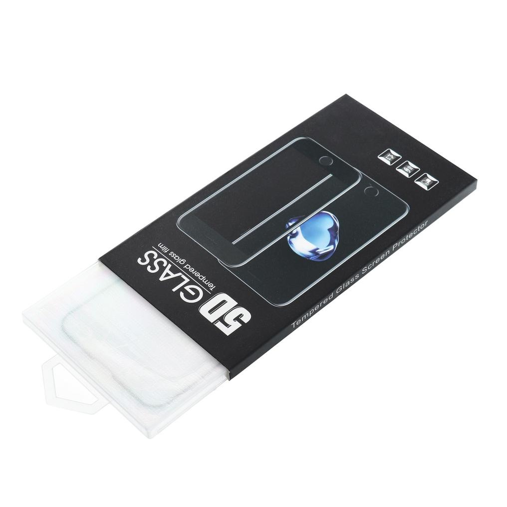Ochranné sklo na displej Privacy OEM pre Apple iPhone 17, tvrdené sklo, Full Glue, 5D, čierne