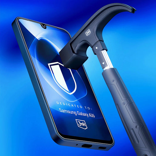 Ochranná fólia na displej 3MK FlexibleGlass pre Apple iPhone 17, Flexibilné sklo, Full Glue