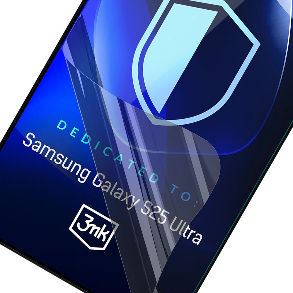 Ochranná fólia na displej 3MK FlexibleGlass pre Samsung Galaxy S25 Ultra S938, flexibilné sklo, plné lepidlo