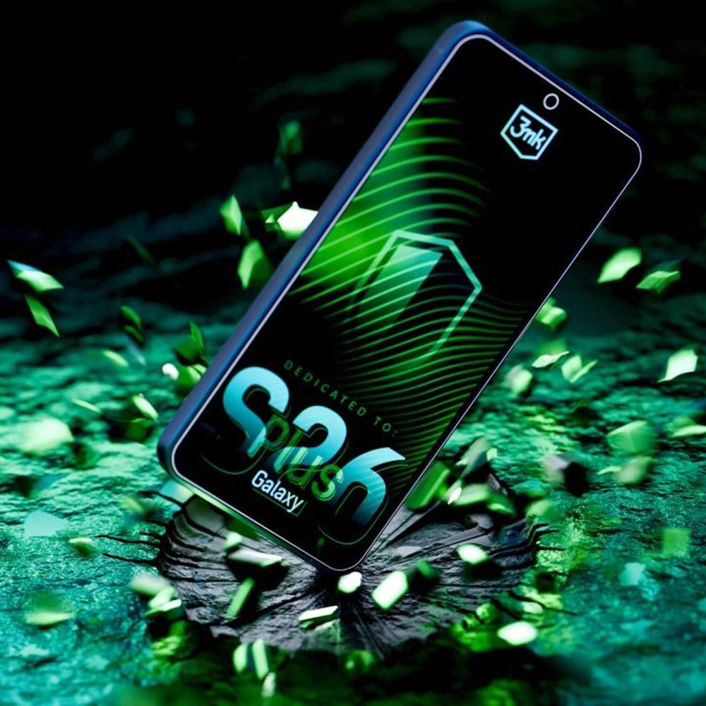 Ochranná fólia na displej 3MK FlexibleGlass pre Samsung Galaxy S26 Plus S947, Flexibilné sklo, Full Glue, Priehľadná