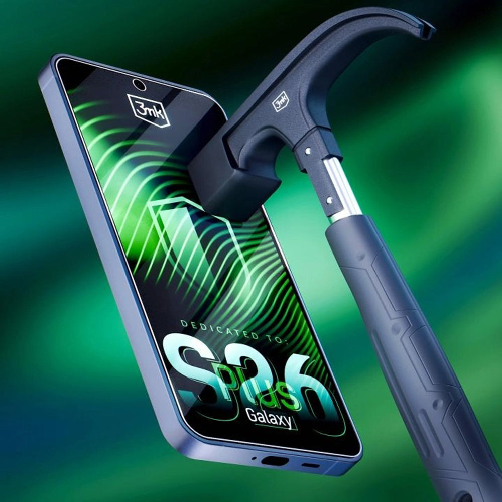 Ochranná fólia na displej 3MK FlexibleGlass pre Samsung Galaxy S26 Plus S947, Flexibilné sklo, Full Glue, Priehľadná