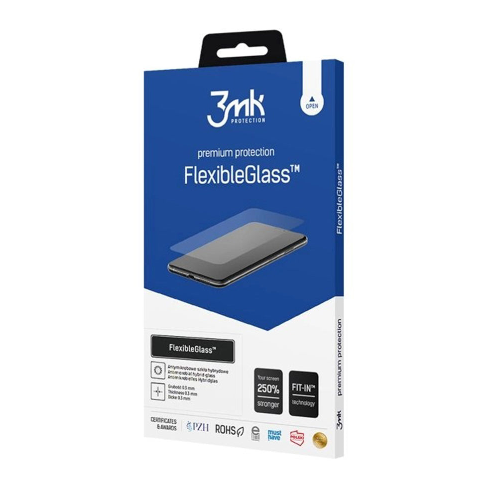 Ochranná fólia na displej 3MK FlexibleGlass pre Samsung Galaxy S26 Plus S947, Flexibilné sklo, Full Glue, Priehľadná