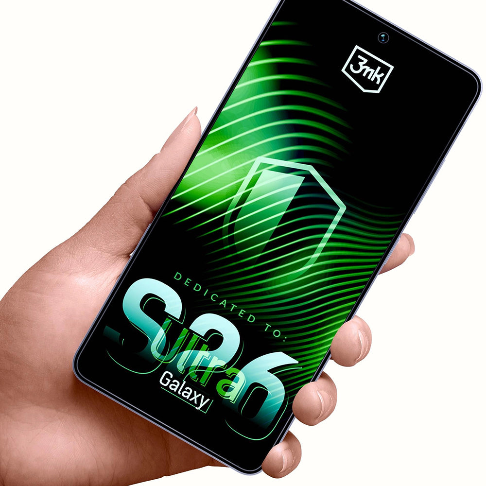 Ochranná fólia na displej 3MK FlexibleGlass pre Samsung Galaxy S26 Ultra S948, Flexibilné sklo, Full Glue