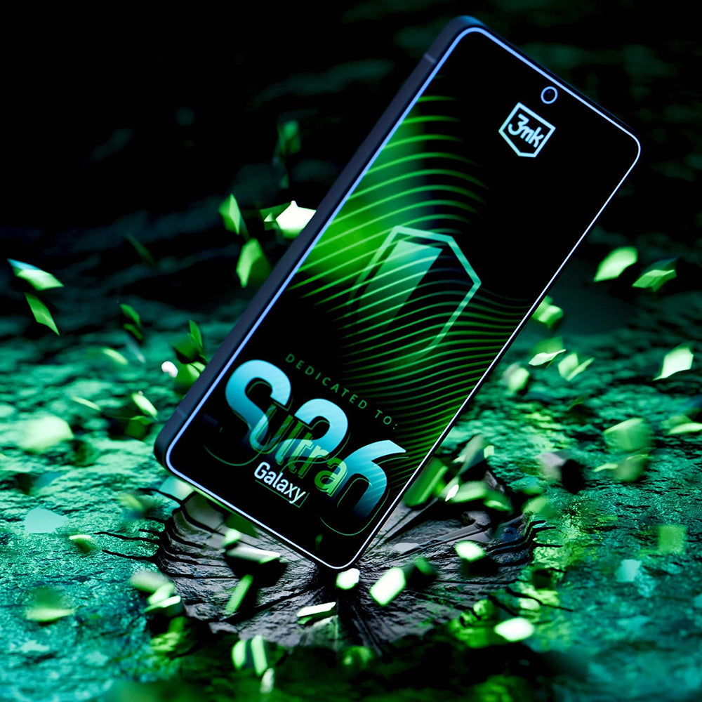 Ochranná fólia na displej 3MK FlexibleGlass pre Samsung Galaxy S26 Ultra S948, Flexibilné sklo, Full Glue