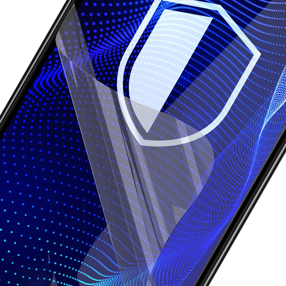 Ochranná fólia na displej 3MK FlexibleGlass Pro pre Samsung Galaxy S24 S921, flexibilné sklo, plné lepidlo, čierna