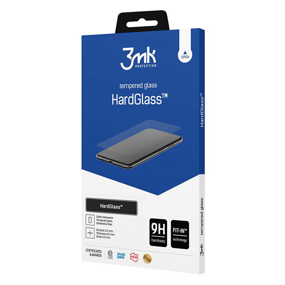 3MK HardGlass Screen Protector for Samsung Galaxy S26 Plus S947, Tempered Glass, Full Glue
