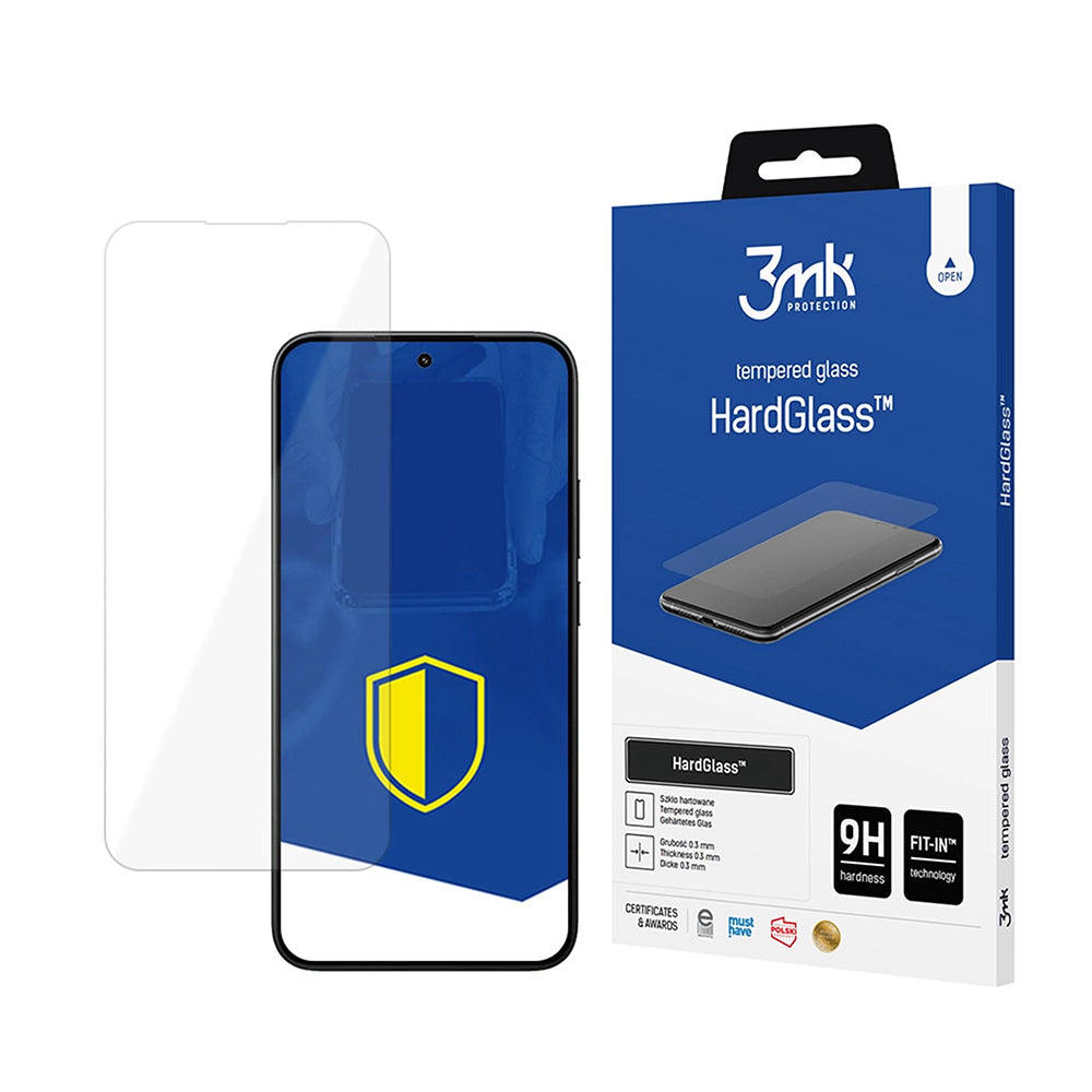 Ochranná fólia na displej 3MK HardGlass pre Xiaomi 15T, Kalené sklo, Full Glue