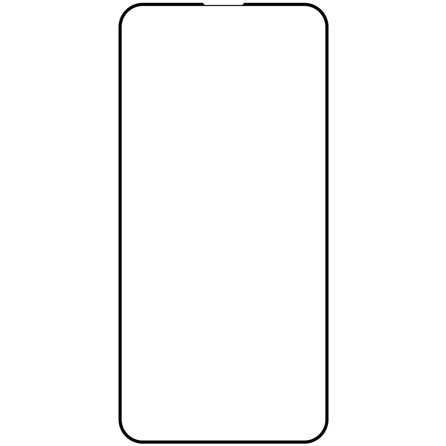Ochranná fólia Blue Shield na displej pre Apple iPhone 17 Pro Max / 16 Pro Max, Tvrdené sklo, Full Glue, Kompatibilná s puzdrom, Čierna