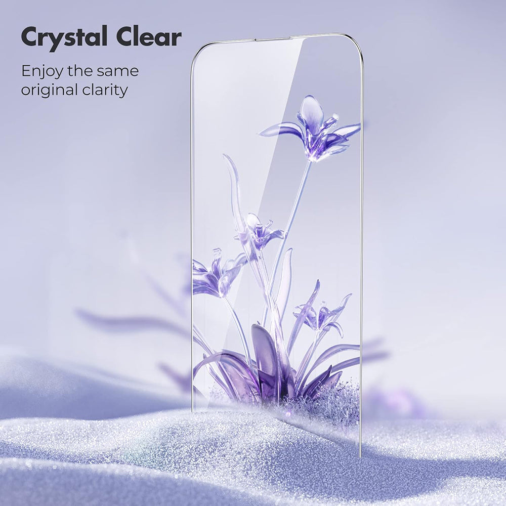 Ochranná fólia na displej Anank 1X Reinforced pre Apple iPhone 16 Pro Max, tvrdené sklo, plné lepidlo, 3D, sada 10 kusov