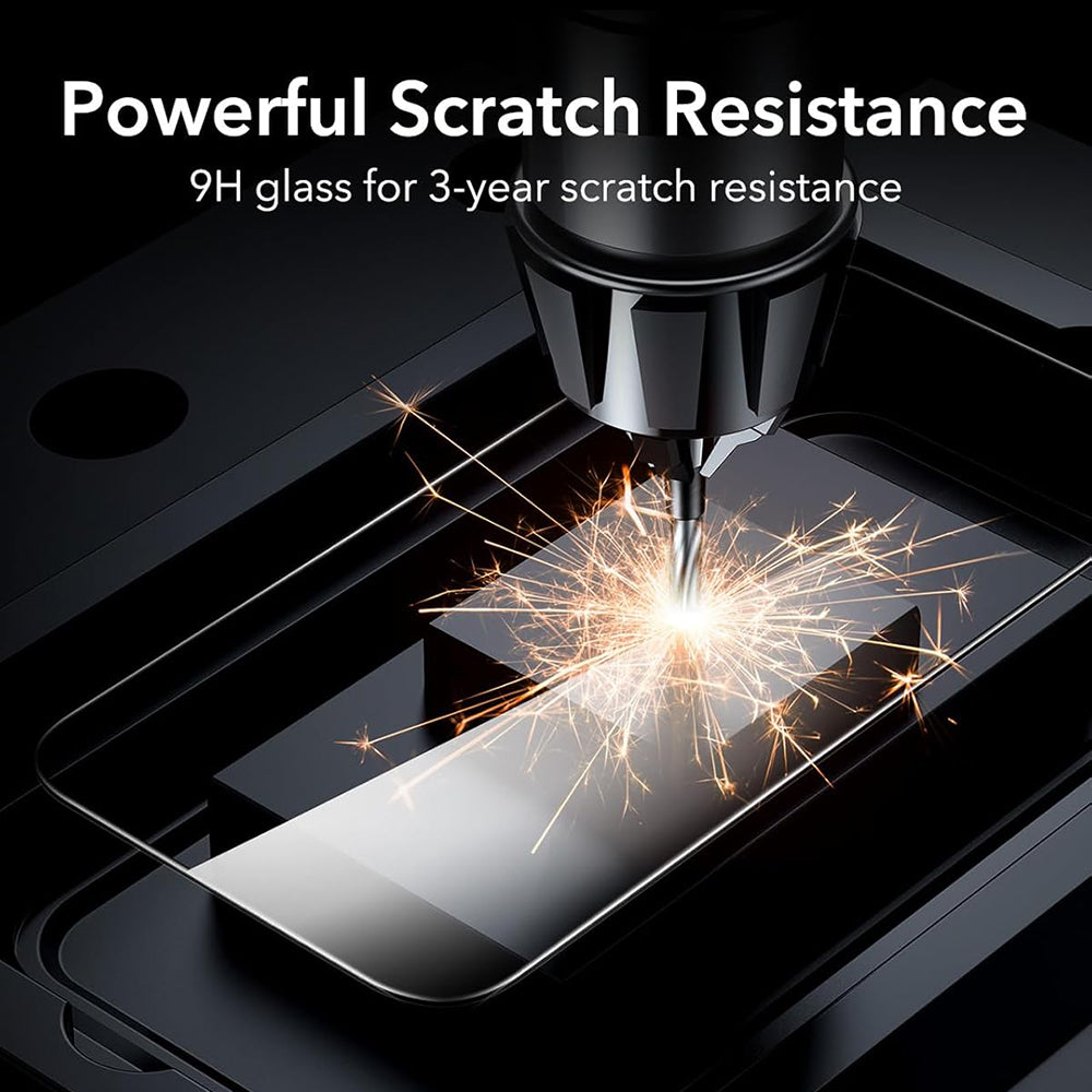 Ochranná fólia na displej Anank 1X Reinforced pre Apple iPhone 16 Pro Max, tvrdené sklo, plné lepidlo, 3D, sada 10 kusov