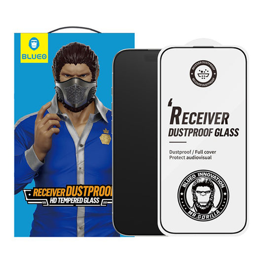 Ochranná fólia na displej Blueo Anti-Dust HD Applicator Pro pre Apple iPhone 17 Air, Kalené sklo, Full Glue