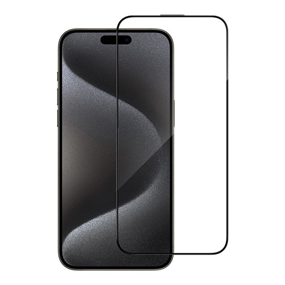 Ochranná fólia na displej Blueo Anti-Reflective HD pre Apple iPhone 14 Pro Max, tvrdené sklo, plné lepidlo, čierna