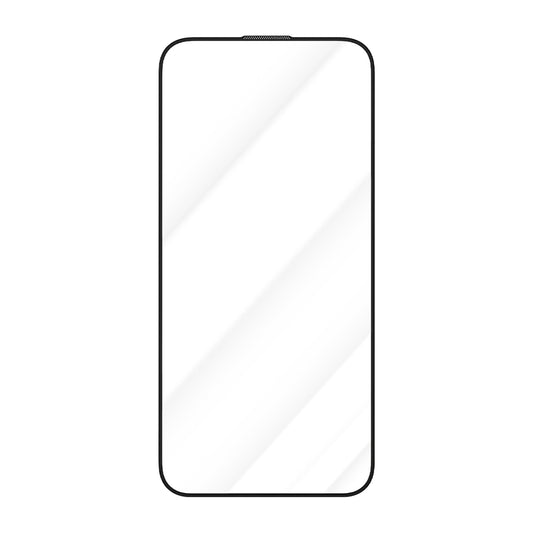 Ochranná fólia na displej Blueo Crystal Anti-Scratch pre Apple iPhone 16 Pro, tvrdené sklo, plné lepidlo, čierna