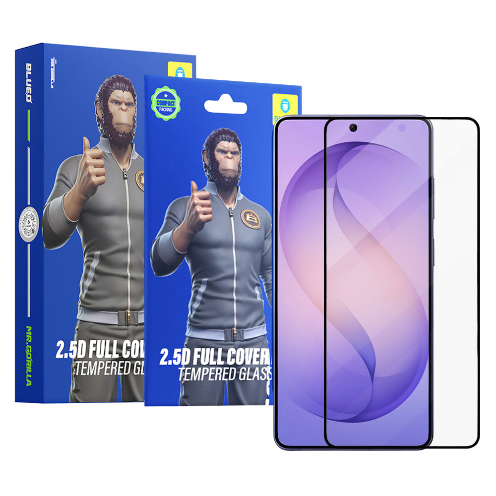 Ochranná fólia Blueo HD na displej pre Samsung Galaxy S26 Ultra S948, Tvrdené sklo, Full Glue, 2.5D, Sada 5 kusov, Čierna