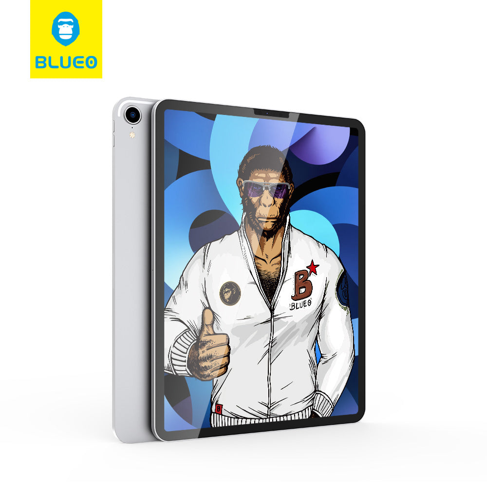 Ochranná fólia Blueo na displej pre Apple iPad Pro 12.9 (2022) / Pro 12.9 (2021) / Pro 12.9 (2020), Kalené sklo, Full Glue