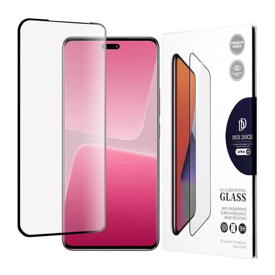 Ochranná fólia na displej DUX DUCIS pre Xiaomi 13 Lite, Tvrdené sklo, Čierna