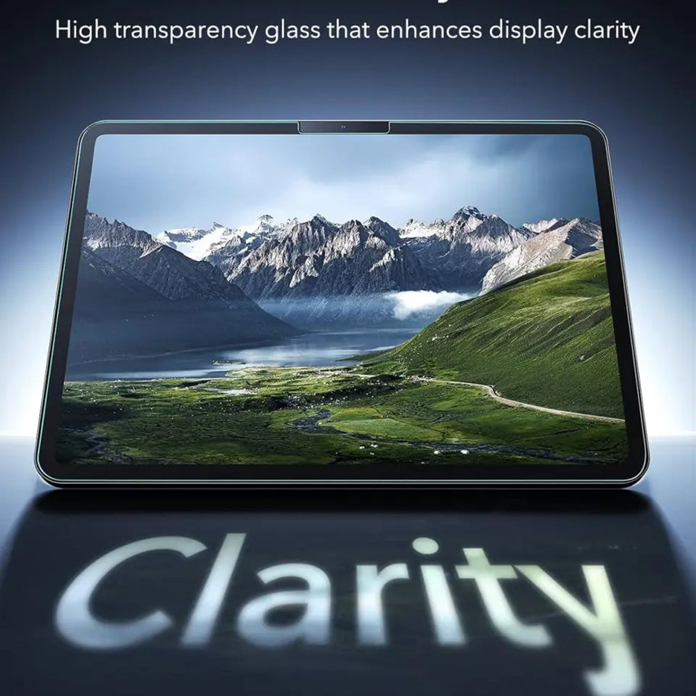 Ochranná fólia na displej ESR Armorite UltraFit pre Apple iPad (2025) / (2022), Tvrdené sklo, Full Glue, Sada 2 kusy