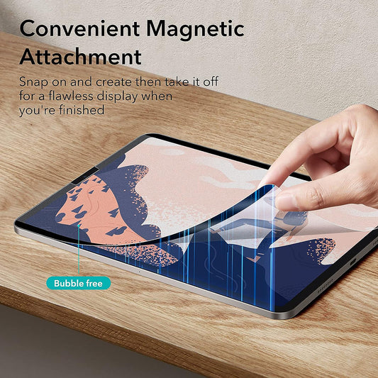 Ochranná fólia ESR Paper Feel Magnetic pre Apple iPad Air 13 (2025) / Air 13 (2024), Plastová