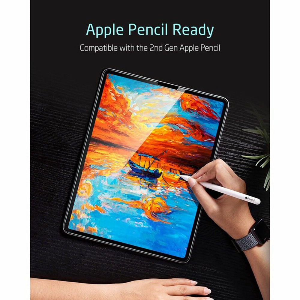 Ochranná fólia ESR na displej pre Apple iPad Air (2022) / Pro 11 (2021) / Air (2020), Kalené sklo, Full Glue, Sada 2 kusy