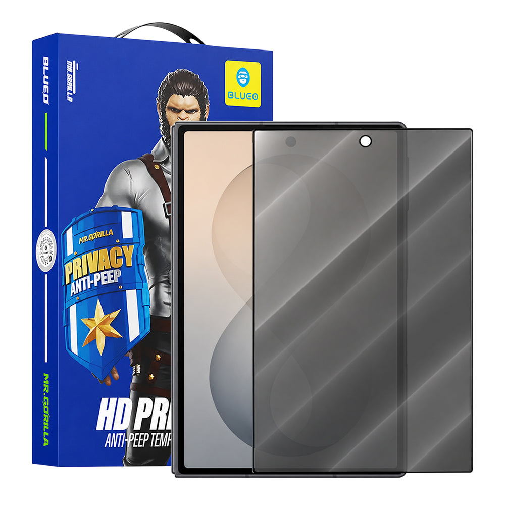Ochranná fólia na vonkajší displej Privacy Blueo Anti-Peep pre Samsung Galaxy Z Fold8 F971, tvrdené sklo, plné lepidlo