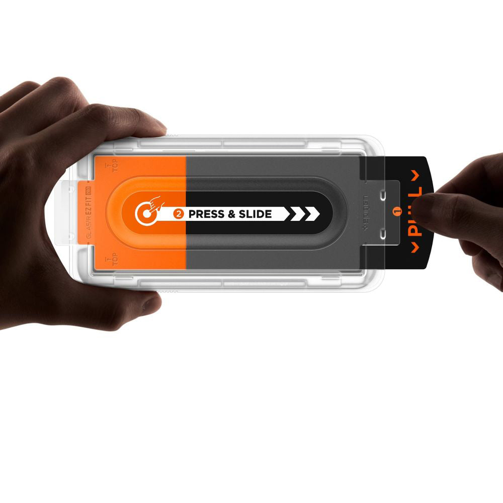 Ochranná fólia Spigen GlastR EZ FIT Pro HD pre vonkajší displej Samsung Galaxy Z Fold7 F966, Tvrdené sklo, Full Glue AGL09580