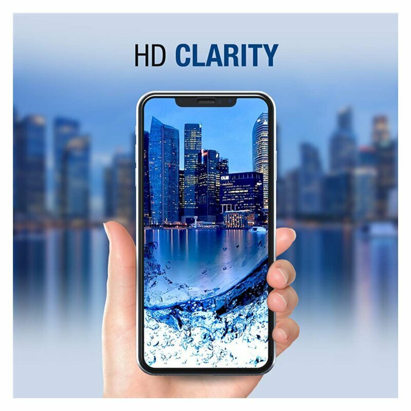 Ochranná fólia na displej Lito HD Pro Clear pre Samsung Galaxy A36 A366, tvrdené sklo, plné lepidlo, čierna